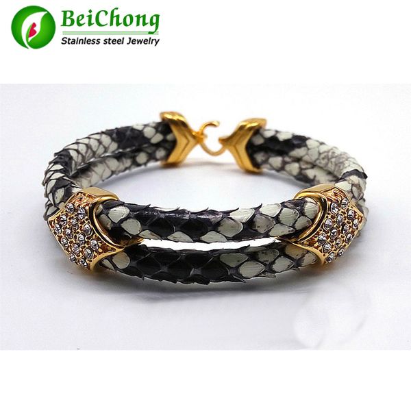 fashion python skin snake 5mm men with stainless steel box circle bangle bracelet for watch gift 0930, Black
fashion python skin snake 5mm men with stainless steel box circle bangle bracelet for watch gift 0930, Black