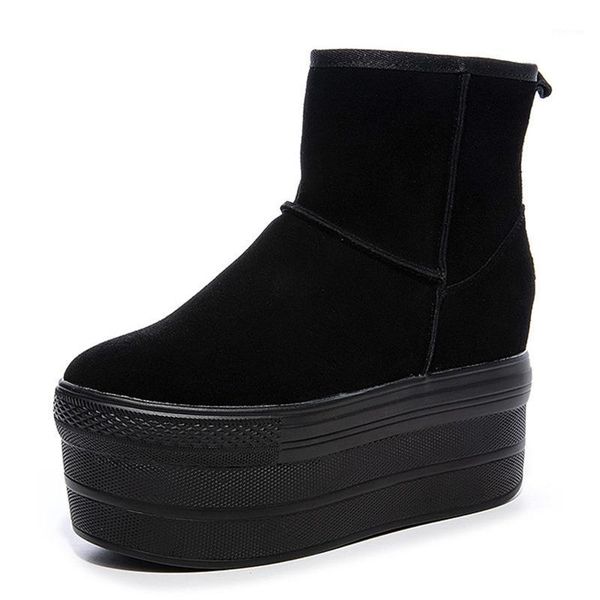 boots thick bottom platform shoes women's winter high woman booties ankle for women plush boot female1, Black
boots thick bottom platform shoes women's winter high woman booties ankle for women plush boot female1, Black