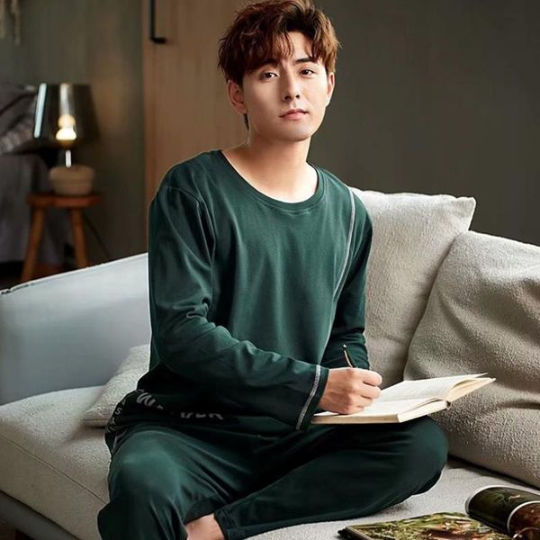 autumn winter knitted cotton cartoon men's pyjamas striped pajamas set casual male sleepwear pyjamas night pijamas 3xl homewear, Black;brown
autumn winter knitted cotton cartoon men's pyjamas striped pajamas set casual male sleepwear pyjamas night pijamas 3xl homewear, Black;brown