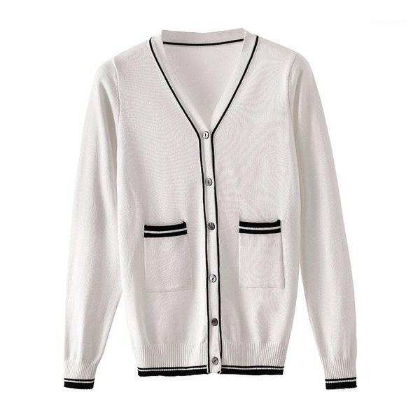 autumn women sweaters casual streetwear v-neck open stitch cardigan korean female outside jacket outwear coats knitted 20191, White;black
autumn women sweaters casual streetwear v-neck open stitch cardigan korean female outside jacket outwear coats knitted 20191, White;black