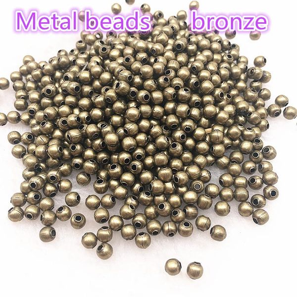 new m 4mm gold/silver/bronze/silver tone metal beads smooth ball spacer beads for jewelry making diy jewelry findings bbynny lg2010
new m 4mm gold/silver/bronze/silver tone metal beads smooth ball spacer beads for jewelry making diy jewelry findings bbynny lg2010