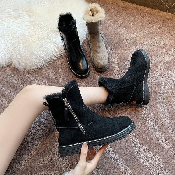 rock shoes woman lady boots boots-women flat heel winter footwear zipper round toe plush autumn 2021 med black ankle rubber fur
rock shoes woman lady boots boots-women flat heel winter footwear zipper round toe plush autumn 2021 med black ankle rubber fur