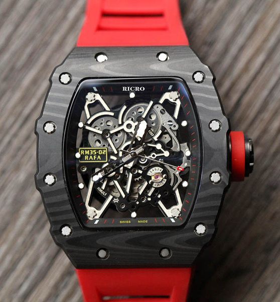high-end men's watches, wholesale and retail, carbon fiber case, rubber watchband, automatic machinery, imported movement,, Slivery;brown
high-end men's watches, wholesale and retail, carbon fiber case, rubber watchband, automatic machinery, imported movement,, Slivery;brown