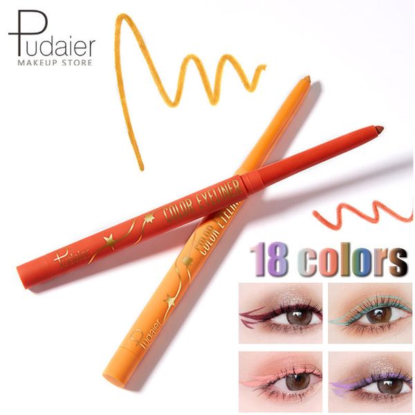 pudaier 18 color eyeliner waterproof eye liner pencil makeup for charm magic eye pencils long lasting cosmetics tool
pudaier 18 color eyeliner waterproof eye liner pencil makeup for charm magic eye pencils long lasting cosmetics tool