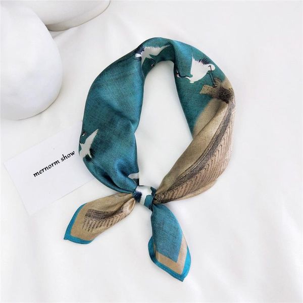 scarves 100% silk scarf 53cm square handkerchief starry sky oil painting wrap muslim turban girl headband fj297, Blue;gray
scarves 100% silk scarf 53cm square handkerchief starry sky oil painting wrap muslim turban girl headband fj297, Blue;gray