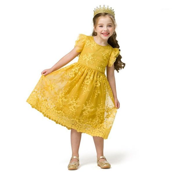 summer short sleeves girls dress lace flower new year casual school dress for girls tutu kids girl party xmas vestido1, Red;yellow
summer short sleeves girls dress lace flower new year casual school dress for girls tutu kids girl party xmas vestido1, Red;yellow