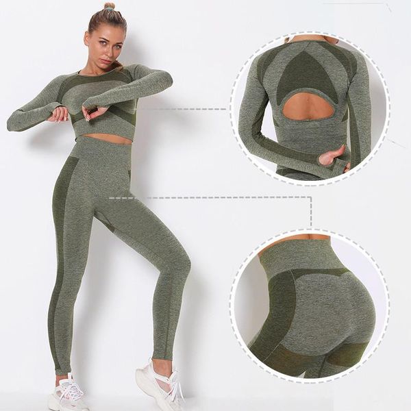 yoga outfits seamless set women long sleeve crop t-shirt booty high waist pants workout fitness gym wear tracksuit women1, White;red
yoga outfits seamless set women long sleeve crop t-shirt booty high waist pants workout fitness gym wear tracksuit women1, White;red