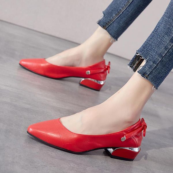 big size 41 women pumps low heels office work shoes female back bowtie square heels dress shoes pointed toe zapatos mujer 8551l, Black
big size 41 women pumps low heels office work shoes female back bowtie square heels dress shoes pointed toe zapatos mujer 8551l, Black
