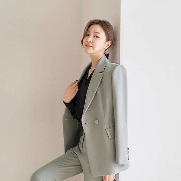 luxury women fashion female suit autumn double breasted work pants suit women uniform business conjuntos clothing eg50xf, White
luxury women fashion female suit autumn double breasted work pants suit women uniform business conjuntos clothing eg50xf, White