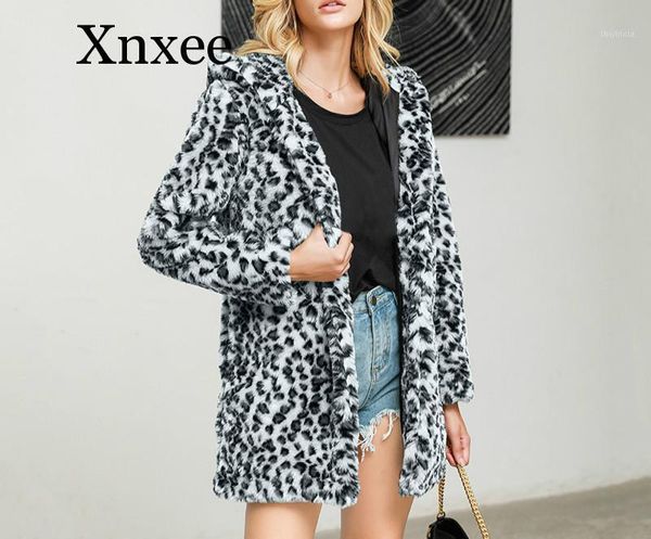 2020 winter fashion women faux fur coat long leopard jacket windbreaker female hooded long sleeve large size loose outwear1, Black
2020 winter fashion women faux fur coat long leopard jacket windbreaker female hooded long sleeve large size loose outwear1, Black