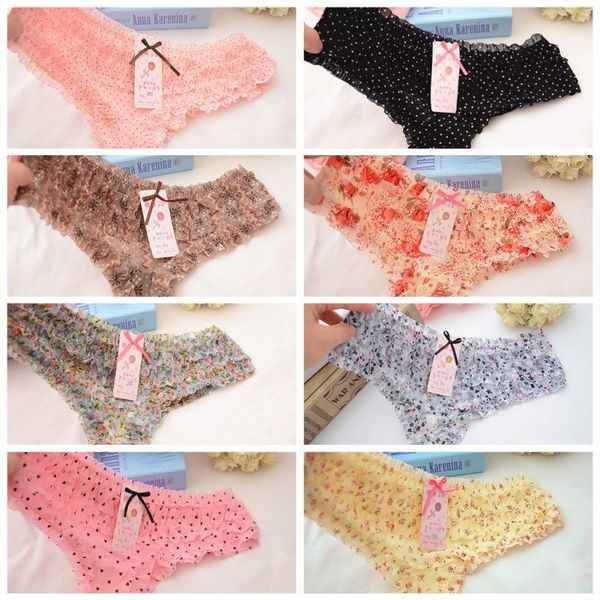 women dot female underwear lace ruffles women's sheer panties butt lifter briefs, Black;pink
women dot female underwear lace ruffles women's sheer panties butt lifter briefs, Black;pink
