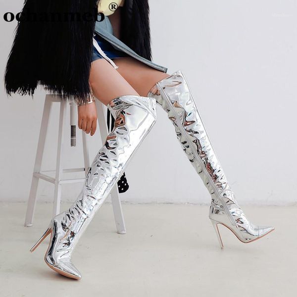 boots women mirror silver party runway wedding stage dancing over-the-knee high woman lady female zip stiletto heel boot shoes1, Black
boots women mirror silver party runway wedding stage dancing over-the-knee high woman lady female zip stiletto heel boot shoes1, Black