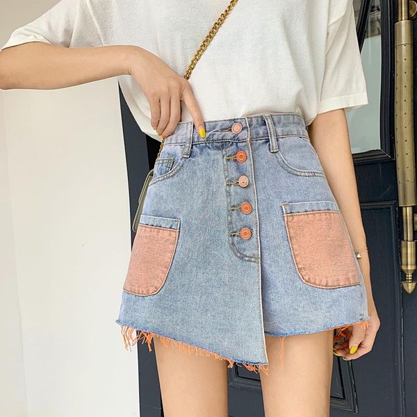 summer 2021 new korean size a shorts, high waist jeans, female skirt pants and student pants mom jeans high waist, Blue
summer 2021 new korean size a shorts, high waist jeans, female skirt pants and student pants mom jeans high waist, Blue