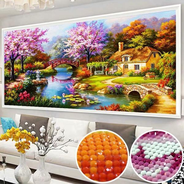 paintings 5d diy diamond painting dream home landscape natural scenery embroidery rhinestone gift european decor1
paintings 5d diy diamond painting dream home landscape natural scenery embroidery rhinestone gift european decor1