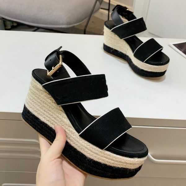 sandals wedges women canvas super high heels 10cm platform beach shoes 2021 summer design woman, Black
sandals wedges women canvas super high heels 10cm platform beach shoes 2021 summer design woman, Black