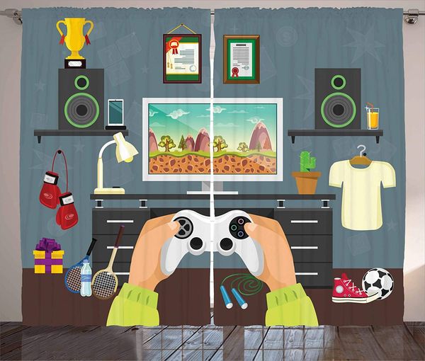 gamer curtains gaming guy in his flat with diplomas loud speakers boxing gloves jump rope and trophy living room bedroom window
gamer curtains gaming guy in his flat with diplomas loud speakers boxing gloves jump rope and trophy living room bedroom window
