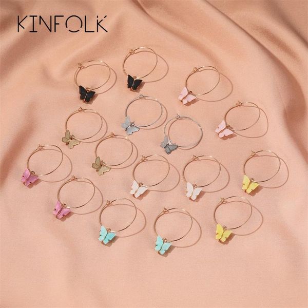 kinfolk fashion butterfly hoop earrings for women dangle charm butterfly chain jewelry charms acrylic earring bohemian 2020, Golden;silver
kinfolk fashion butterfly hoop earrings for women dangle charm butterfly chain jewelry charms acrylic earring bohemian 2020, Golden;silver