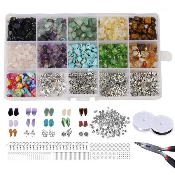 charm kit for jewelry making accessories for diy bracelet natural stone beads septum nine-character needle t needle ear hook1
charm kit for jewelry making accessories for diy bracelet natural stone beads septum nine-character needle t needle ear hook1