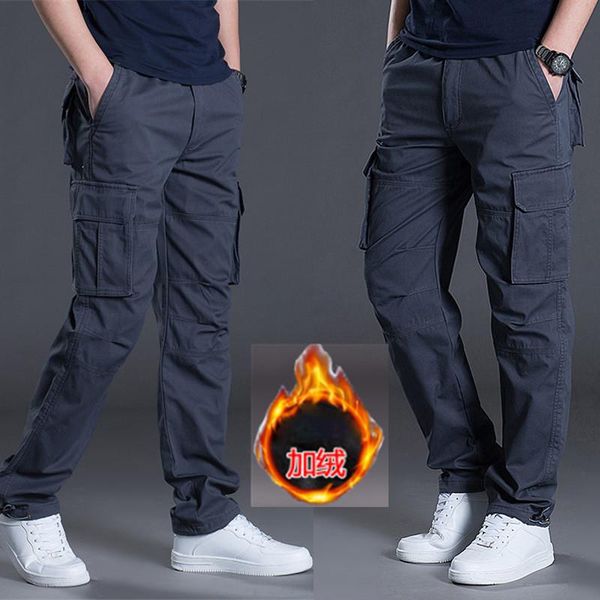 men's pants 2021 fleece winter warm men thick double layer army camouflage tactical cotton trousers for brand clothing, Black
men's pants 2021 fleece winter warm men thick double layer army camouflage tactical cotton trousers for brand clothing, Black