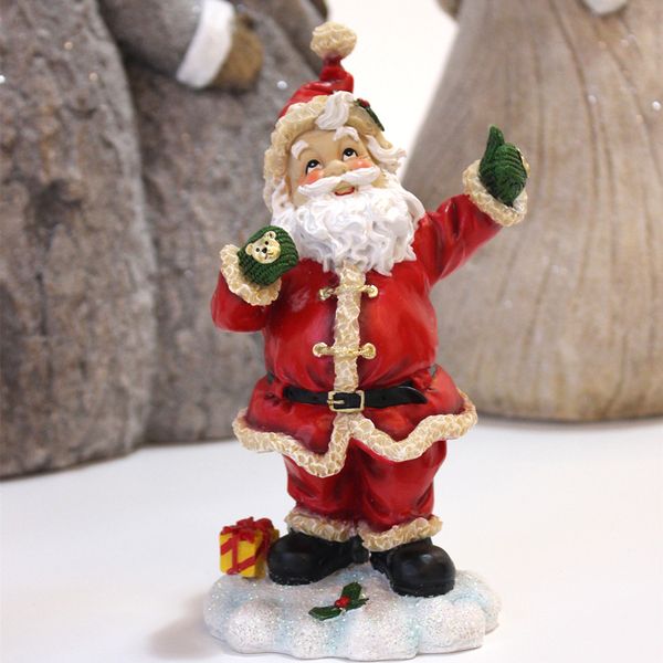 christmas decorations resin handmade crafts red standing santa claus with base holiday home carving decoration christmas gift decoration
christmas decorations resin handmade crafts red standing santa claus with base holiday home carving decoration christmas gift decoration