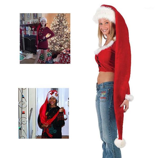 long santa claus hat christmas holiday party xmas prop gifts holiday cap christmas decorative prop for children1
long santa claus hat christmas holiday party xmas prop gifts holiday cap christmas decorative prop for children1