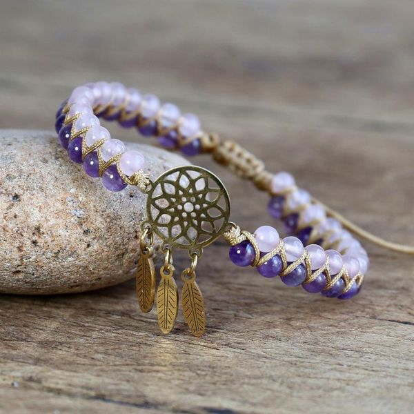 handmade jewelry natural stone stainless steel dream catcher charm bracelets yoga braided wrap bracelet men women hope jewelry, Golden;silver
handmade jewelry natural stone stainless steel dream catcher charm bracelets yoga braided wrap bracelet men women hope jewelry, Golden;silver