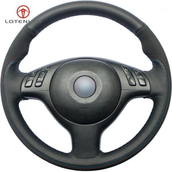 lqtenleo black genuine leather suede car steering wheel cover for m sport e46 330i 330ci e39 540i 525i 530i m3 m5 2000-20061
lqtenleo black genuine leather suede car steering wheel cover for m sport e46 330i 330ci e39 540i 525i 530i m3 m5 2000-20061