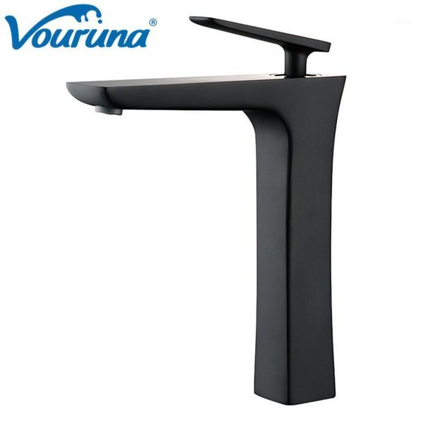 vouruna black tall bathroom faucet short basin sink mixer tap brass construction1
vouruna black tall bathroom faucet short basin sink mixer tap brass construction1