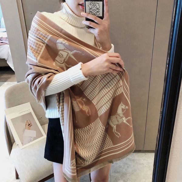 2021 new brand winter scarf women cashmere warm pashmina foulard lady horse scarves thick soft shawls wraps e2eb, Blue;gray
2021 new brand winter scarf women cashmere warm pashmina foulard lady horse scarves thick soft shawls wraps e2eb, Blue;gray