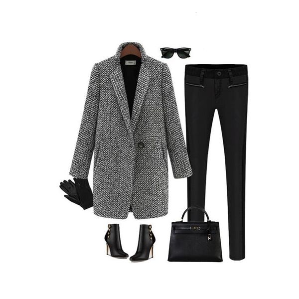 new women's clothing high-grade cloth thickening long-sleeved overcoat cultivate morality autumn winter dust coat clothes gifts 1pcs, Black
new women's clothing high-grade cloth thickening long-sleeved overcoat cultivate morality autumn winter dust coat clothes gifts 1pcs, Black