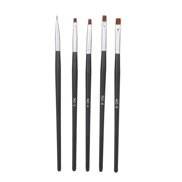 5pcs acrylic nail brush kit nail art tips uv gel brush for nail art design painting drawing pen set, Yellow
5pcs acrylic nail brush kit nail art tips uv gel brush for nail art design painting drawing pen set, Yellow