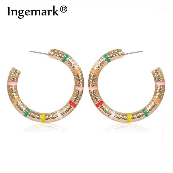 ingemark korean rainbow c shape hoop earrings fashion statement 2020 punk iron tube bohemian charm earring women party jewelry1, Golden;silver
ingemark korean rainbow c shape hoop earrings fashion statement 2020 punk iron tube bohemian charm earring women party jewelry1, Golden;silver