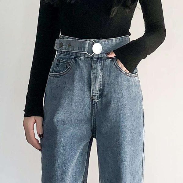 women's jeans high waist woman spring summer vintage straight denim trousers casual boyfriend for women loose long pants c62951, Blue
women's jeans high waist woman spring summer vintage straight denim trousers casual boyfriend for women loose long pants c62951, Blue