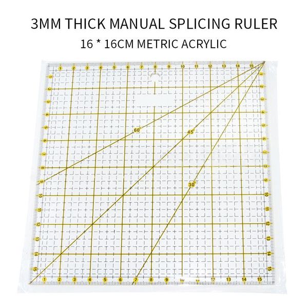 sewing notions & tools 16*16cm quilting ruler grid lines cutting mat craft card art carving fabric leather paper board tool, Black
sewing notions & tools 16*16cm quilting ruler grid lines cutting mat craft card art carving fabric leather paper board tool, Black
