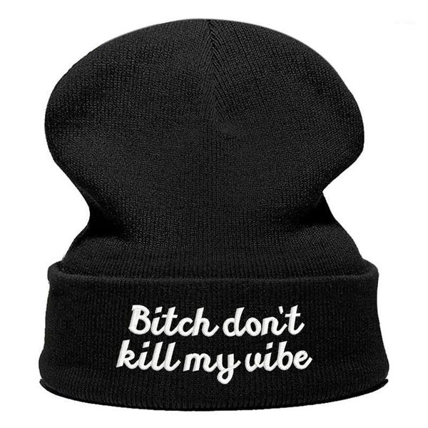 beanies beanie hat skullie cap slouchy winter embroidery cool punk men women teen hip hop bitch don't kill my vibe customerized1
beanies beanie hat skullie cap slouchy winter embroidery cool punk men women teen hip hop bitch don't kill my vibe customerized1