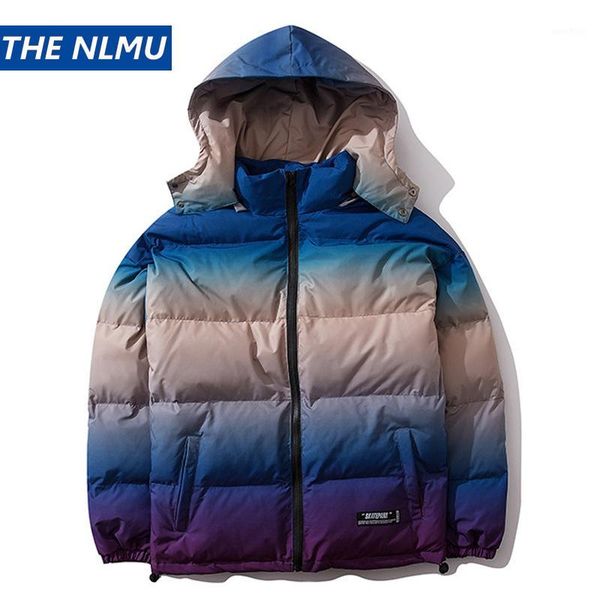 2019 winter hip hop jacket parkas gradient color men women streetwear windbreaker harajuku padded jacket coat warm outwear hc0331, Black
2019 winter hip hop jacket parkas gradient color men women streetwear windbreaker harajuku padded jacket coat warm outwear hc0331, Black