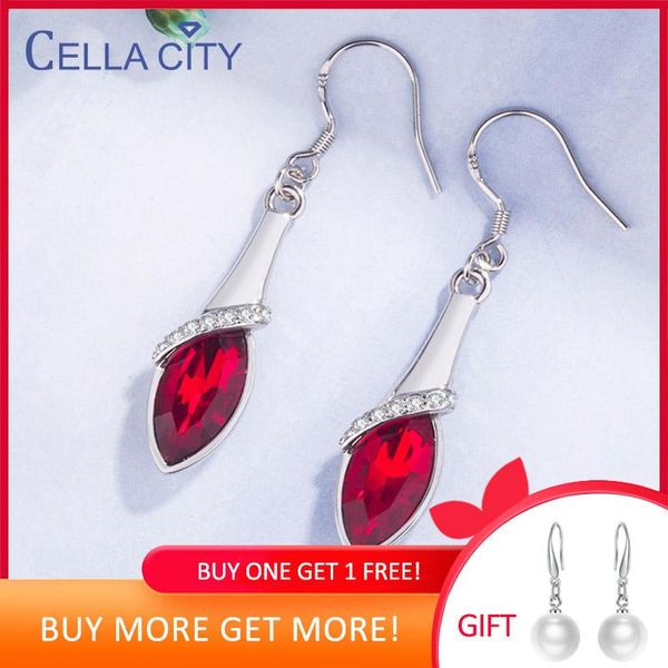 cellacity silver 925 jewelry water drop shaped gemstones earrings for women long style eardrops ruby sapphire emerald aquamarine
cellacity silver 925 jewelry water drop shaped gemstones earrings for women long style eardrops ruby sapphire emerald aquamarine