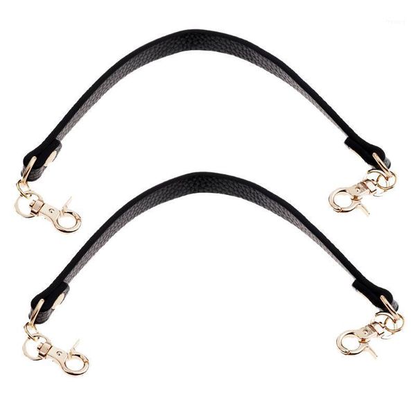 2pieces short pu leather handbag purse clutch bag straps replacement handle for purse making - black replacement shoulder strap1
2pieces short pu leather handbag purse clutch bag straps replacement handle for purse making - black replacement shoulder strap1