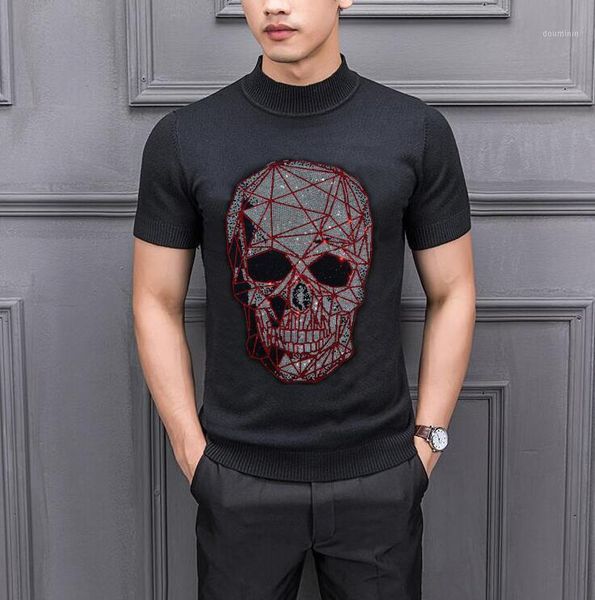 rhinestones skull sweater men pullover casual jumper for male wear brand knitted korean style clothes1, White;black
rhinestones skull sweater men pullover casual jumper for male wear brand knitted korean style clothes1, White;black