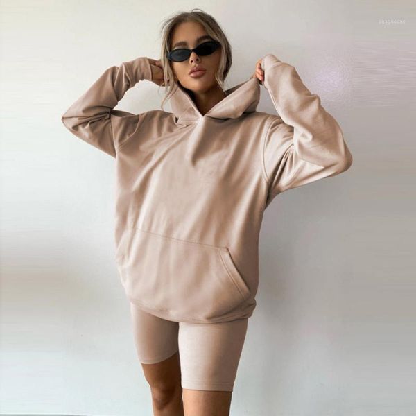 casual woman hooded long sleeve two piece sets women pocket autumn loose sweatshirt and short pants basic solid tracksuit new#31, White;black
casual woman hooded long sleeve two piece sets women pocket autumn loose sweatshirt and short pants basic solid tracksuit new#31, White;black