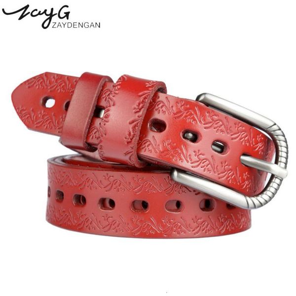 zayg new women genuine leather belts for women pin buckle vintage female waistband luxury fashion women's jeans designer belt, Black;brown
zayg new women genuine leather belts for women pin buckle vintage female waistband luxury fashion women's jeans designer belt, Black;brown