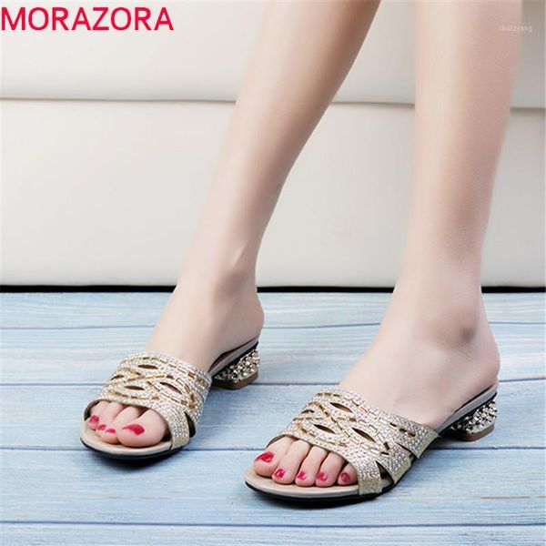 morazora 2019 new arrival women slipper crystal square heels shoes comfortable fashion summer shoes simple prom woman1, Black
morazora 2019 new arrival women slipper crystal square heels shoes comfortable fashion summer shoes simple prom woman1, Black