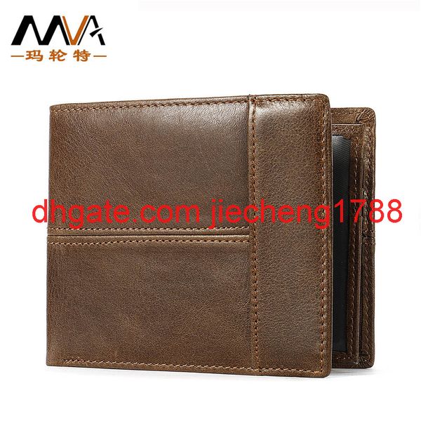 wallet men's leather short wallet head leather wallet rfid anti theft card bag 8064, Red;black
wallet men's leather short wallet head leather wallet rfid anti theft card bag 8064, Red;black