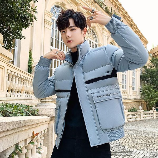 cotton men's jacket winter 2020 new down cotton-padded jacket handsome padded cotton korean fashion clothes, Black
cotton men's jacket winter 2020 new down cotton-padded jacket handsome padded cotton korean fashion clothes, Black