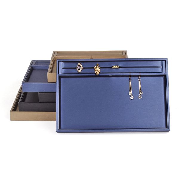 wholesale pu leather jewelry display tray fashion wedding ring earrings earrings display plate necklace bracelet bracelet storage box, Black
wholesale pu leather jewelry display tray fashion wedding ring earrings earrings display plate necklace bracelet bracelet storage box, Black