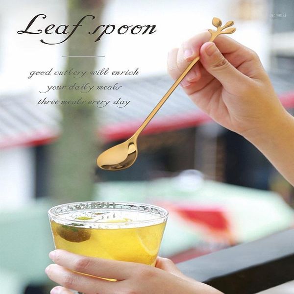 2020 new vacuum plating stainless steel coffee spoon leaf creative gilded stirring dessert spoon1
2020 new vacuum plating stainless steel coffee spoon leaf creative gilded stirring dessert spoon1