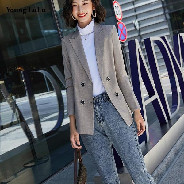 women's suits & blazers fashion doubel brested blazer jacket women casual long sleeve work suit coat office lady solid slim 2021 plus s, White;black
women's suits & blazers fashion doubel brested blazer jacket women casual long sleeve work suit coat office lady solid slim 2021 plus s, White;black