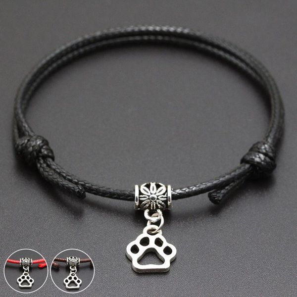 charm bracelets fashion dog pendants red thread string bracelet lucky black coffee handmade rope for women men jewelry lover couple, Golden;silver
charm bracelets fashion dog pendants red thread string bracelet lucky black coffee handmade rope for women men jewelry lover couple, Golden;silver