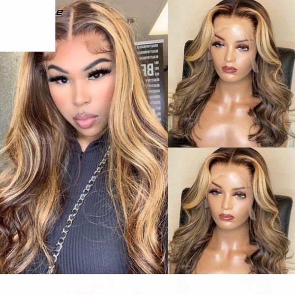 highlight body wave ombre brown blonde wig colored lace front wigs 150 density lace wig preplucked front human hair wigs, Black;brown
highlight body wave ombre brown blonde wig colored lace front wigs 150 density lace wig preplucked front human hair wigs, Black;brown