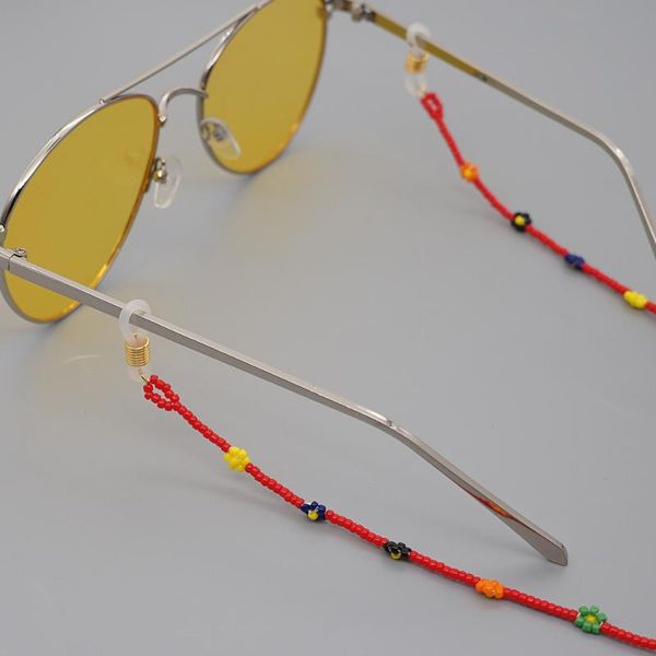 korean luxury handmade colorful beads flower glasses chain fashion women chic straps sunglasses accessories, Silver
korean luxury handmade colorful beads flower glasses chain fashion women chic straps sunglasses accessories, Silver